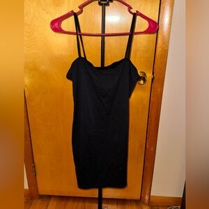 SHEIN Black Strappy Dress